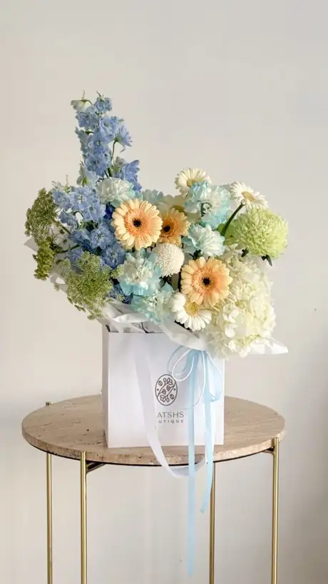 Bluebell Serenity, bouquet by Matshs Boutique