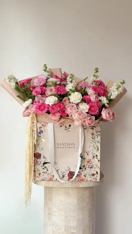 Blush Garden, bouquet by Matshs Boutique