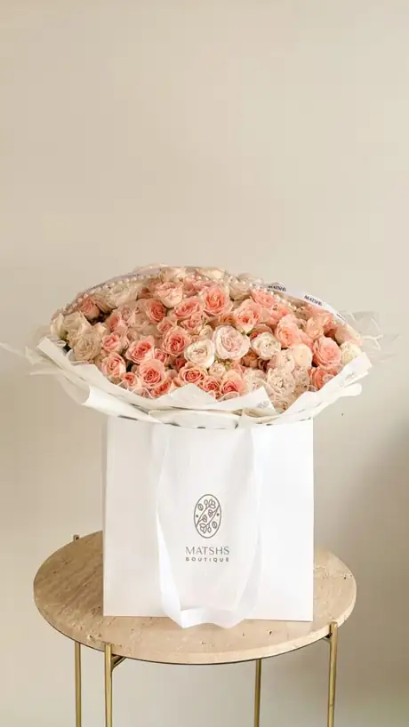 Pearl Blush, bouquet by Matshs Boutique