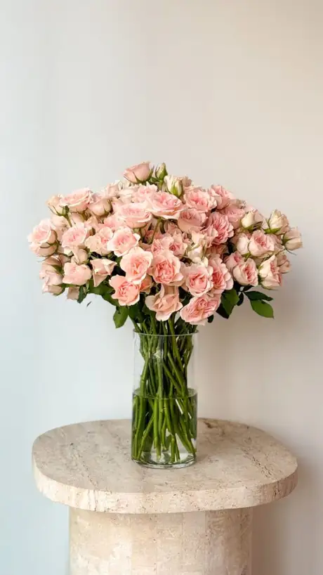 Blush Rose Elegance, vase by Matshs Boutique