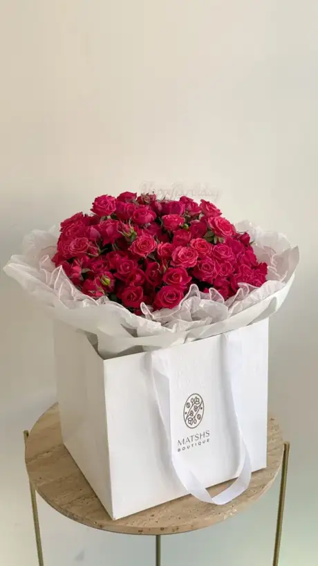 Ruby Rose, bouquet by Matshs Boutique