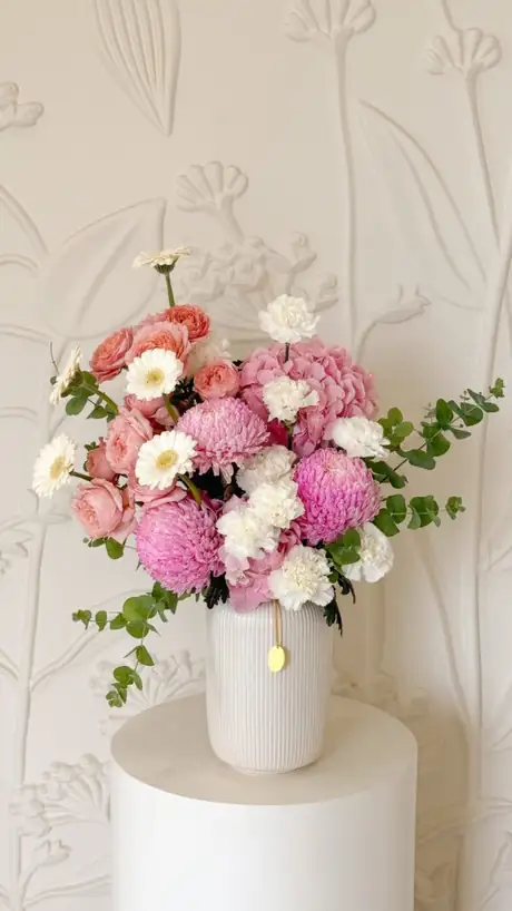 Blush Garden Harmony, vase by Matshs Boutique