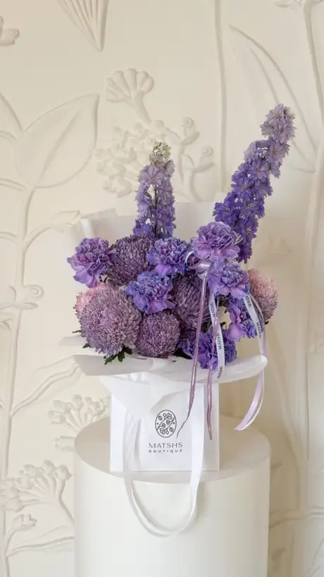 Lavender Grace, bouquet by Matshs Boutique