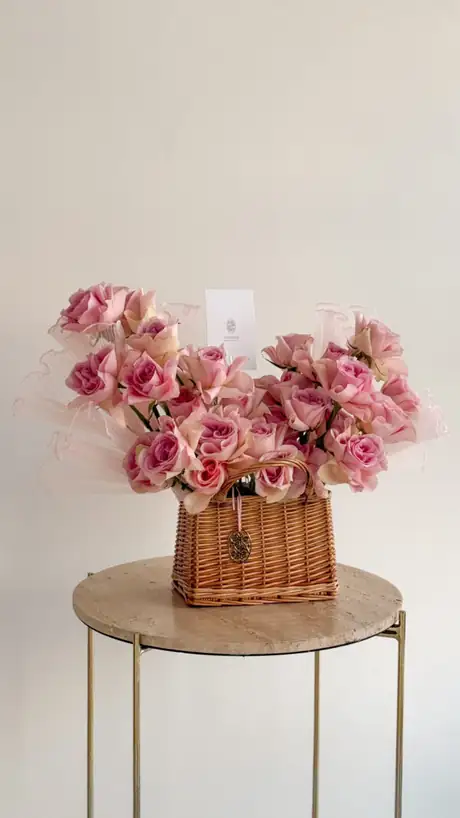 Blush Basket, basket by Matshs Boutique